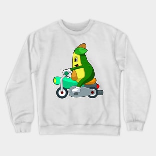 Avocado Motorcycle Crewneck Sweatshirt